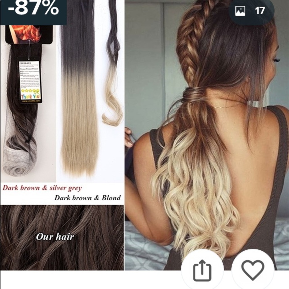 Pony Tail Extension 💕💖💝(Straight )
